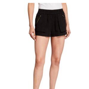 $250 Alice + Olivia Womens Black Britney Shorts - Size S